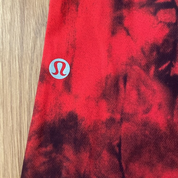 ❤️ Lululemon Fast & Free 25” Leggings Red Game Day Size 2 NWT - Picture 7 of 7